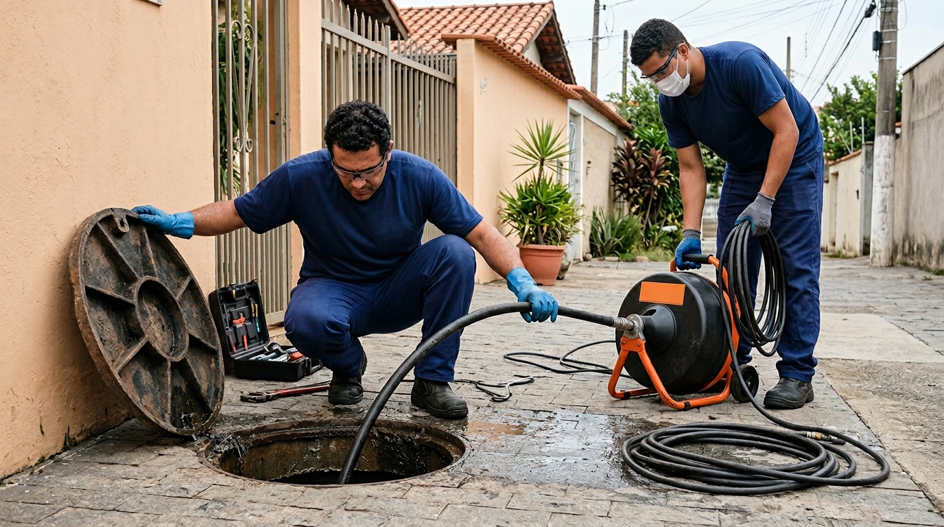 Desentupimento de esgoto perto de mim em Maceió-AL